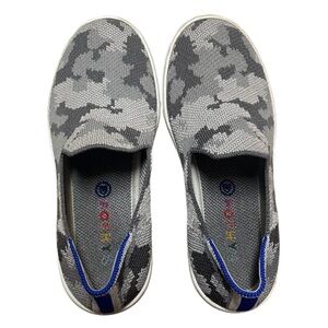 Rothy’s the kid sneakers camo grey